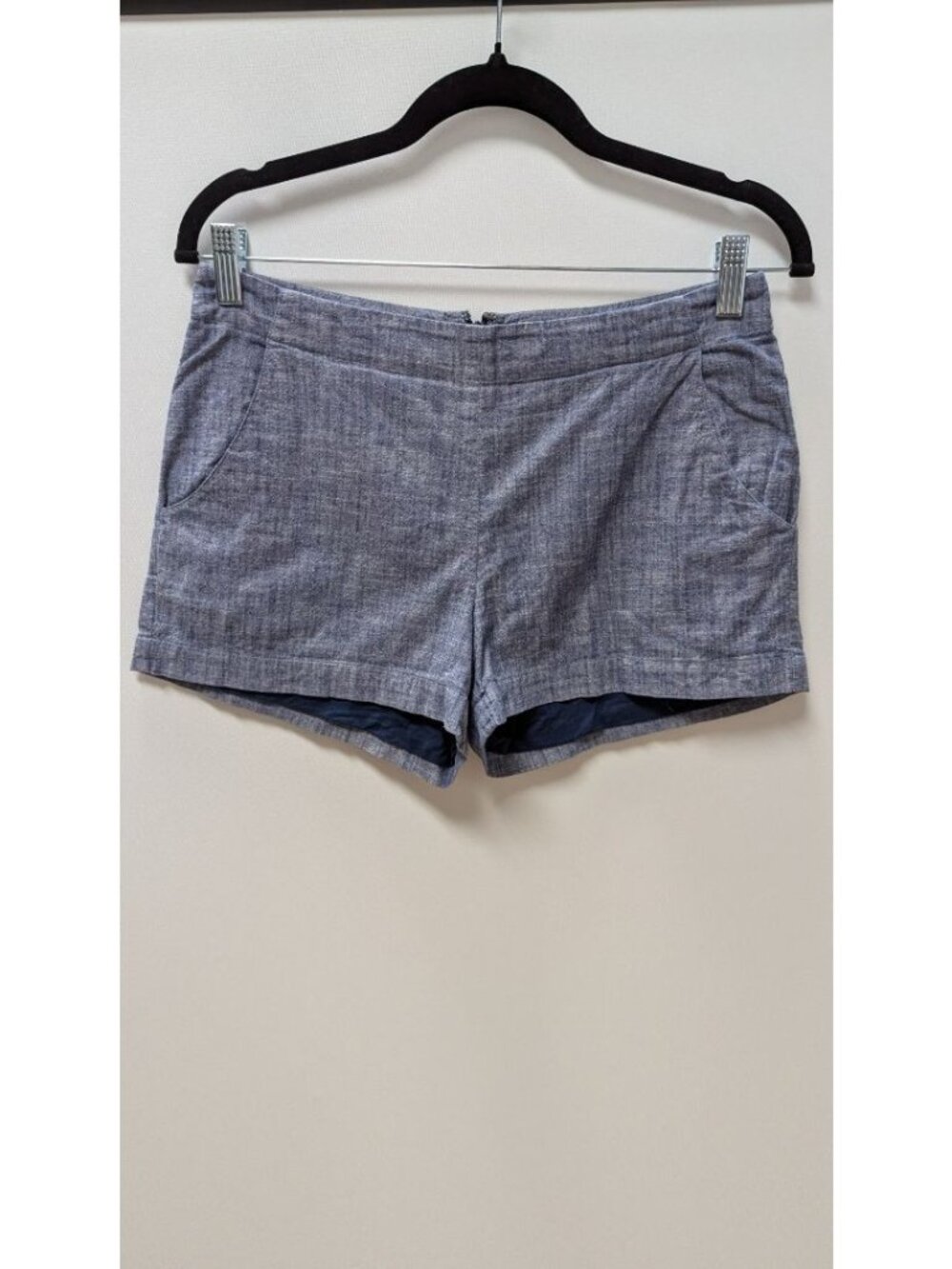 Original Penguin Dark Blue Cotton Casual Shorts